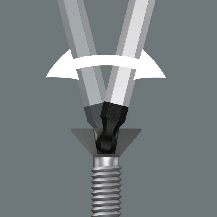 Klucz imbusowy trzpieniowy długi z kulką, metryczny 950 SPKL Multicolor Wera  - 6