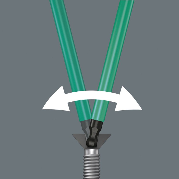 Klucze imbusowe trzpieniowe długie z kulką zestaw 1,5-10 mm Wera 950 SPKL/9 SM N Multicolor - 6