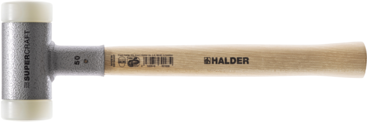 Młotek bezodrzutowy SUPERCRAFT + młotek BASEPLEX w zestawie DREAM TEAM MAINTENANCE Halder 3366s001 - 4