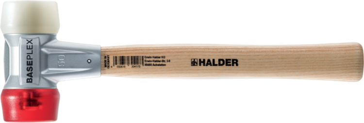 Młotek bezodrzutowy SUPERCRAFT + młotek BASEPLEX w zestawie DREAM TEAM MAINTENANCE Halder 3366s001 - 4