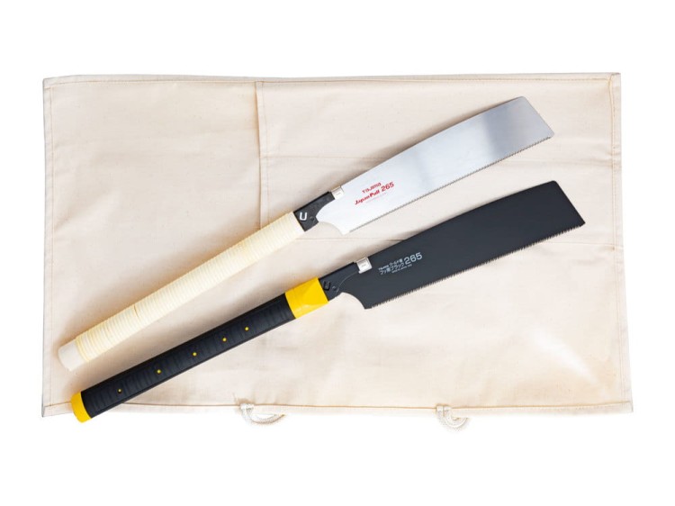 Piły japońskie do drewna Tajima w pokrowcu Montero - 1