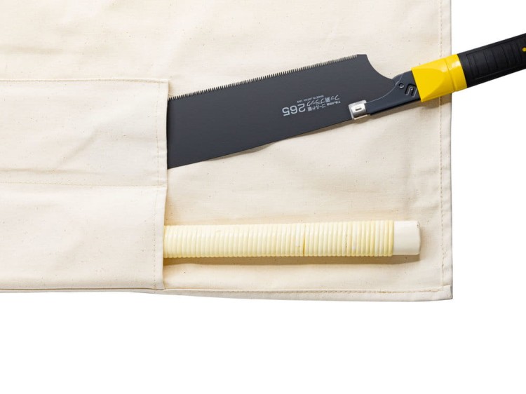 Piły japońskie do drewna Tajima w pokrowcu Montero - wygodne kieszonki