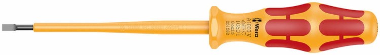 Wkrętak do śrub płaski Kraftform, izolowany 1060 i VDE Wera -1
