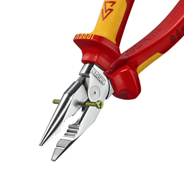 Szczypce (kombinerki) wielofunkcyjne  uniwersalne  ze szpiczastymi szczękami  08 26 185 Knipex - 4