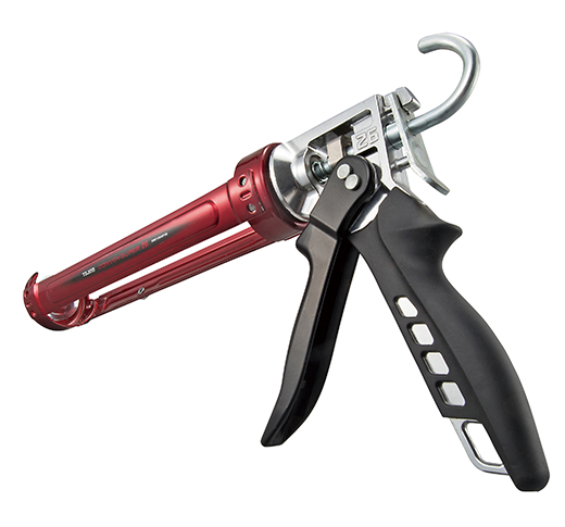 Wyciskacz (pistolet) do silikonu 900 ml Tajima "Convoy Super" 26 czerwony - 2