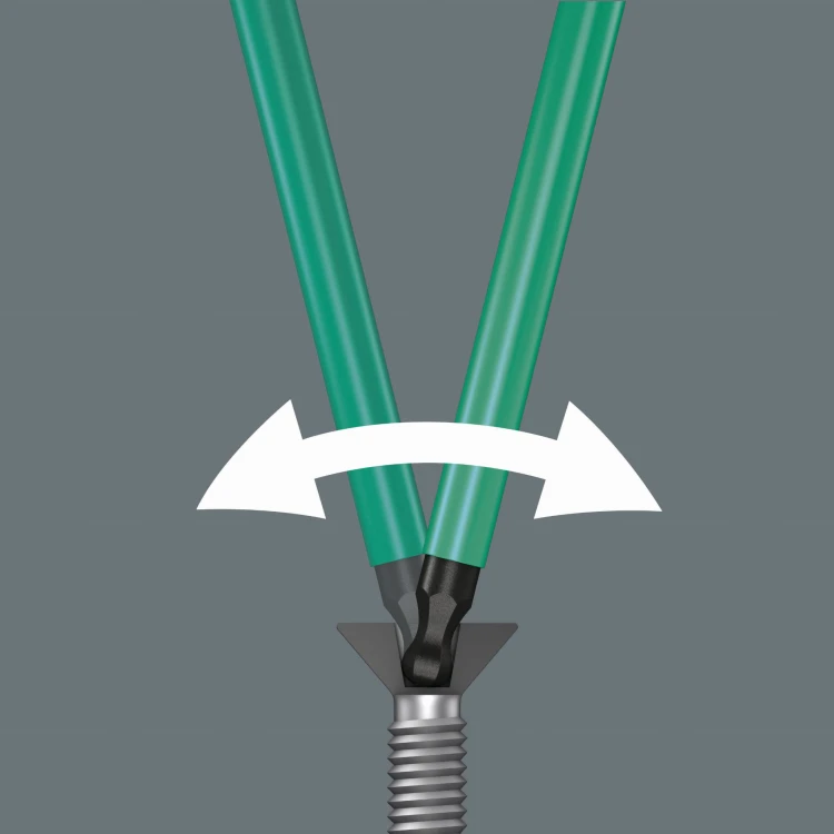 Klucze trzpieniowe z kulką BlackLaser, calowe, 9 część 950/9 Hex - Plus Multicolour Imperial Wera - 5