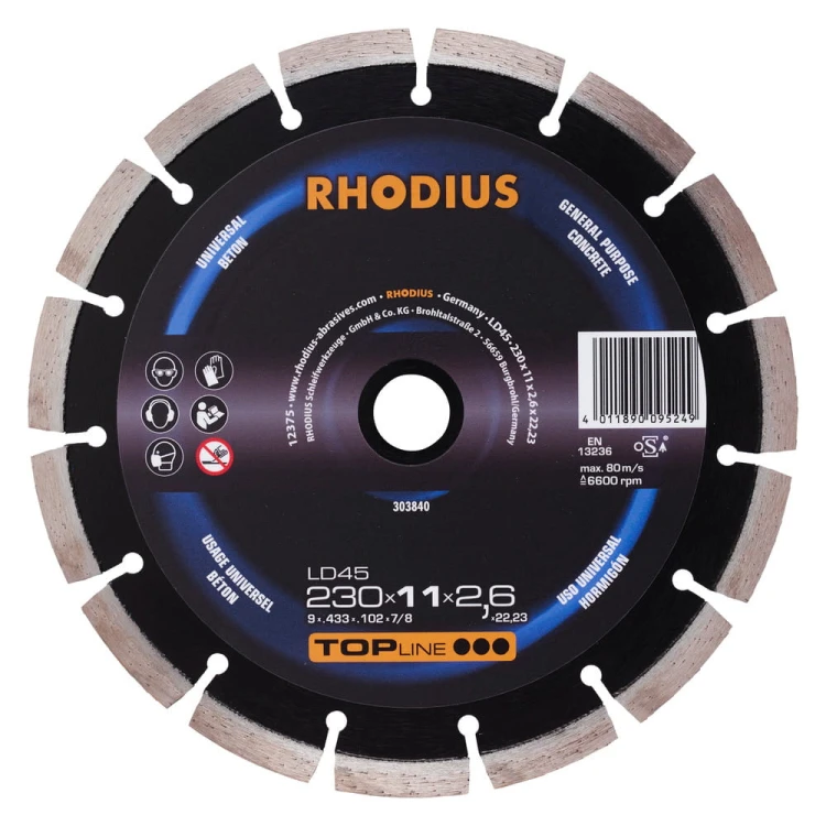 Tarcza diamentowa Rhiodus LD45