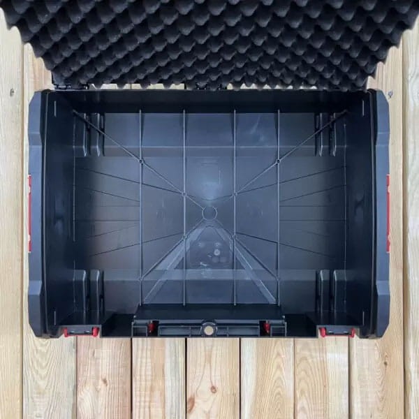 Wnętrze walizki narzędziowej Milwaukee HD (Heavy Duty) LeanFoam -  1