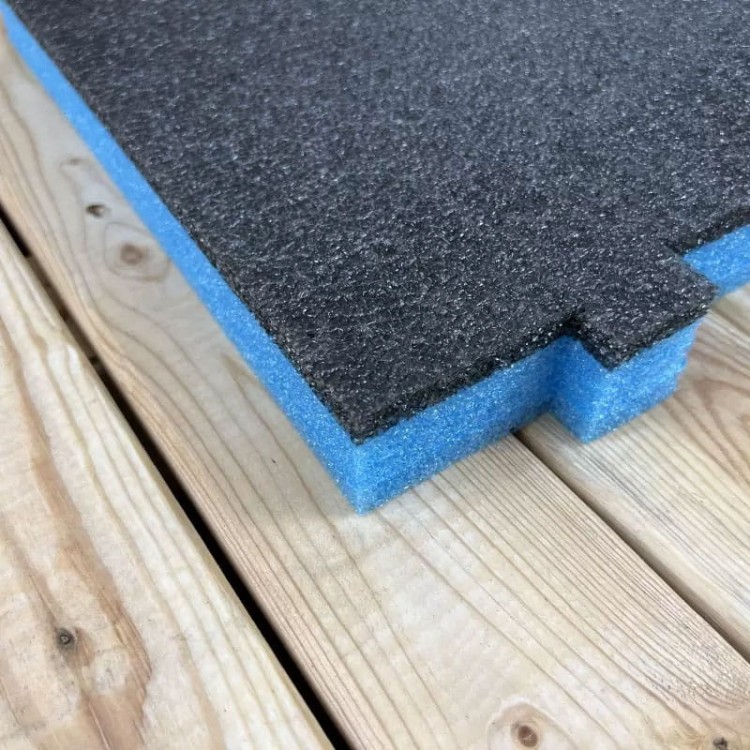 Pianka do walizki narzędziowej Milwaukee HD (Heavy Duty) LeanFoam - niebieska pianka