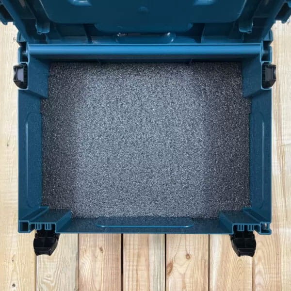 Pianka do walizki narzędziowej Makita Makpack LeanFoam - wyłożenie walizki pianką