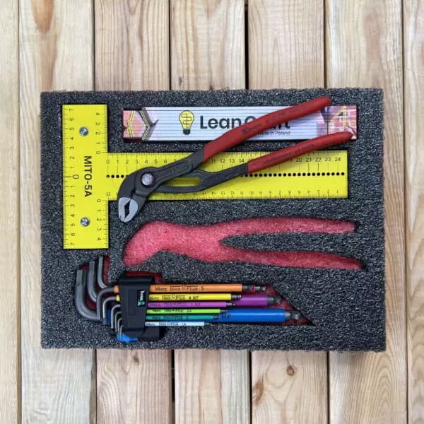 przykłądowa pianka  pod narzędzia  LeanFoam