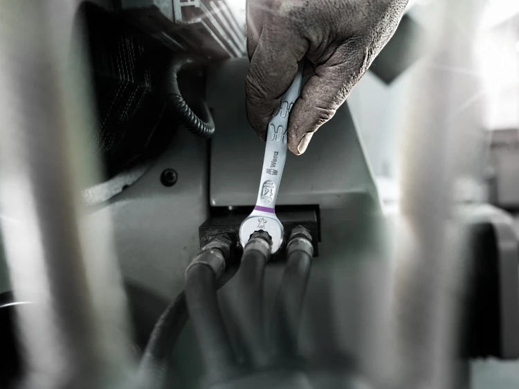 Zestaw kluczy płasko-oczkowych 6003 Joker 5 Imperial Set 1, calowych, 5 część Wera - w użyciu 1