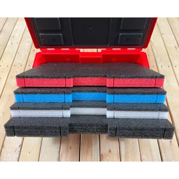 Pianka do skrzynki Qbrick System One Organizer LeanFoam - wszystkie kolory pianek