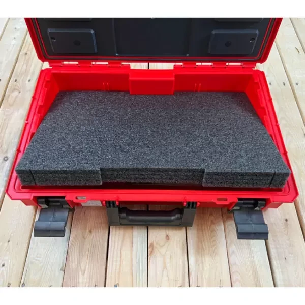 Pianka do skrzynki Qbrick System One Organizer LeanFoam - grafitowa pianka