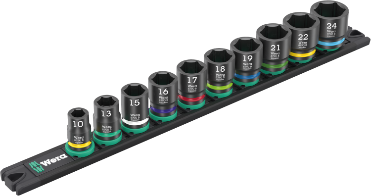 Listwa magnetyczna 9607 na klucze nasadowe B Impaktor 1 Wera