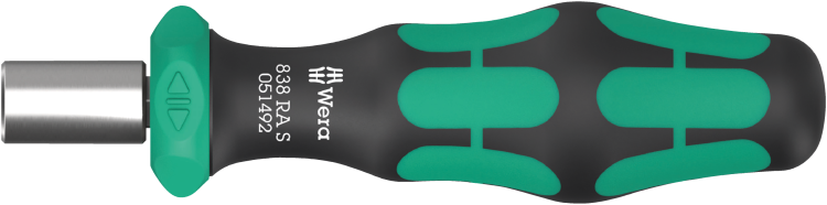 Rękojeść Kraftform Kompakt z funkcją grzechotki 1/4"w 838 RA Wera