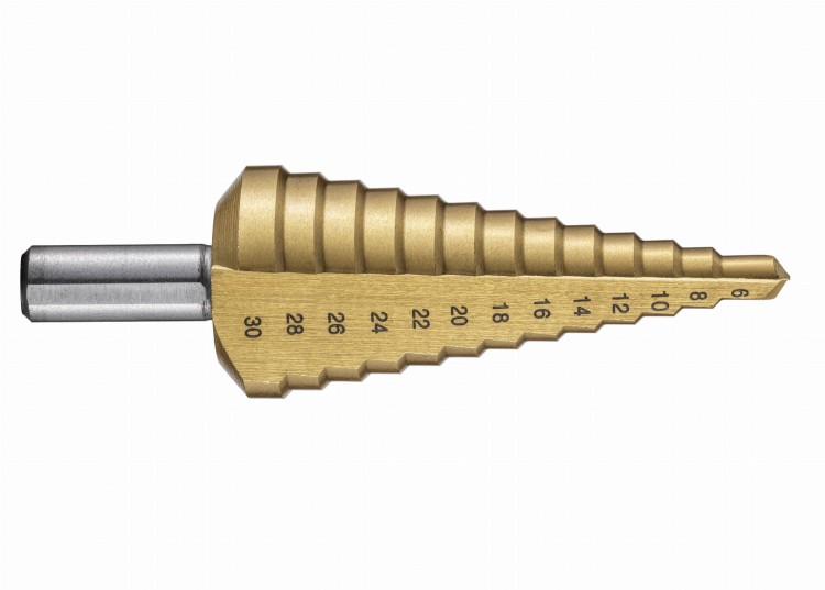 Wierteło wielostopniowe HSS-G z powłoką TIN DKM 3201