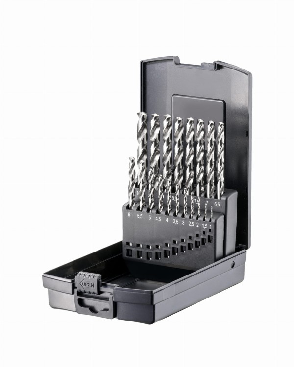 Zestaw wierteł krętych HSS-G DIN 338 TYP N Premium DKM  2804