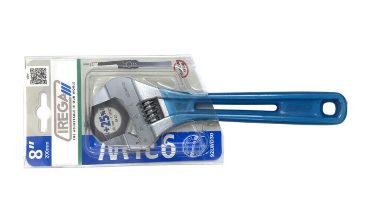 Klucz nastawny chromowany PCW Irega 92LWD - 1