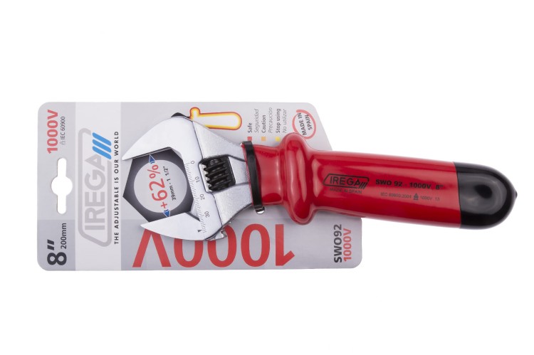 Klucz nastawny izolowany Irega 92W-1000 V - 1