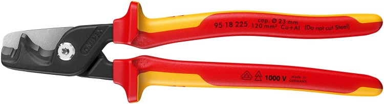 Nożyce do cięcia kabli ze stopniowanymi krawędziami tnącymi Knipex StepCut® XL Knipex - 1