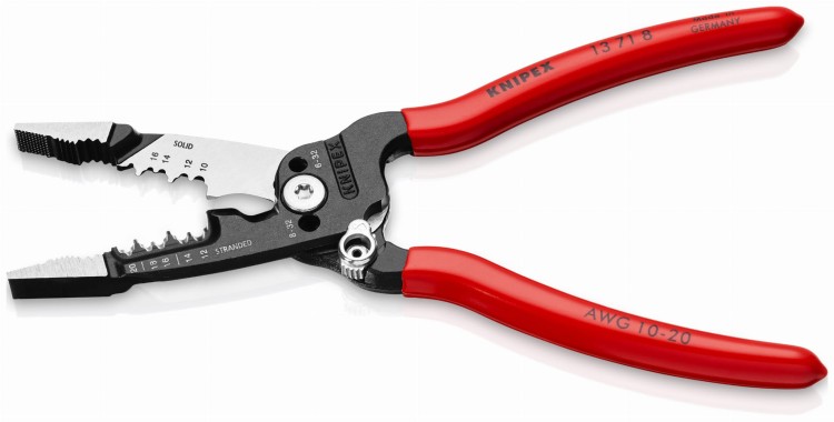 Wielofunkcyjne szczypce dla elektryków model amerykański WireStripper Knipex 13 71 8 - 3