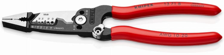 Wielofunkcyjne szczypce dla elektryków model amerykański WireStripper Knipex 13 71 8 - 1