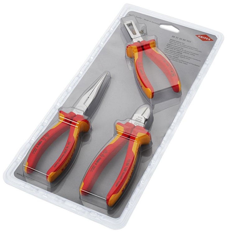 Zestaw narzędzi dla elektryka Knipex 00 31 30 BK V03 - 2