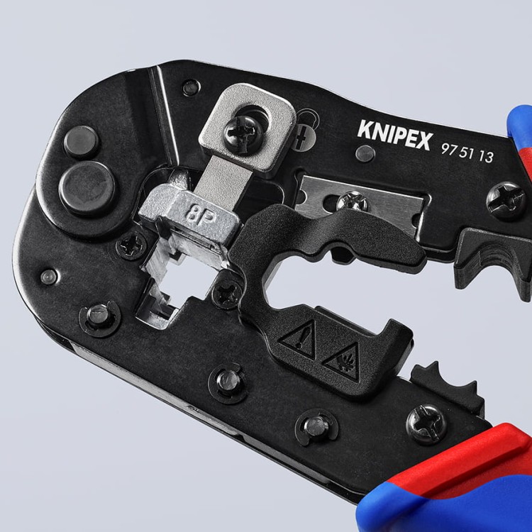 Szczypce do zaciskania wtyczek typu Western RJ45 97 51 13 Knipex - 5