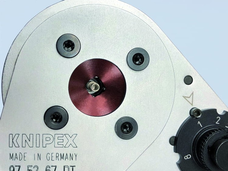 Szczypce do zagniatania 4 ­punktowego do złączy DEUTSCH Knipex 1/7 97 52 67 DT - 13