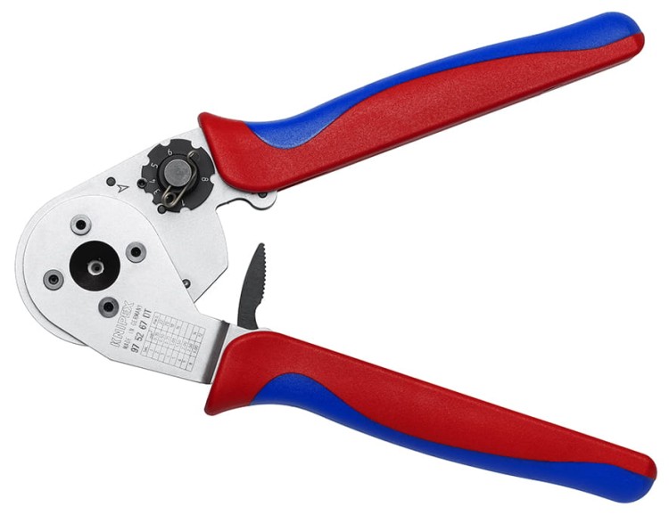 Szczypce do zagniatania 4 ­punktowego do złączy DEUTSCH Knipex 1/7 97 52 67 DT - 5