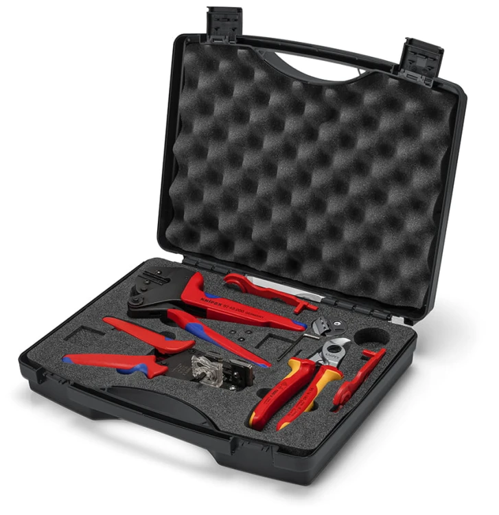 Walizka narzędziowa do fotowoltaiki Knipex 97 91 04 V01 - narzędzia do fotowoltaiki