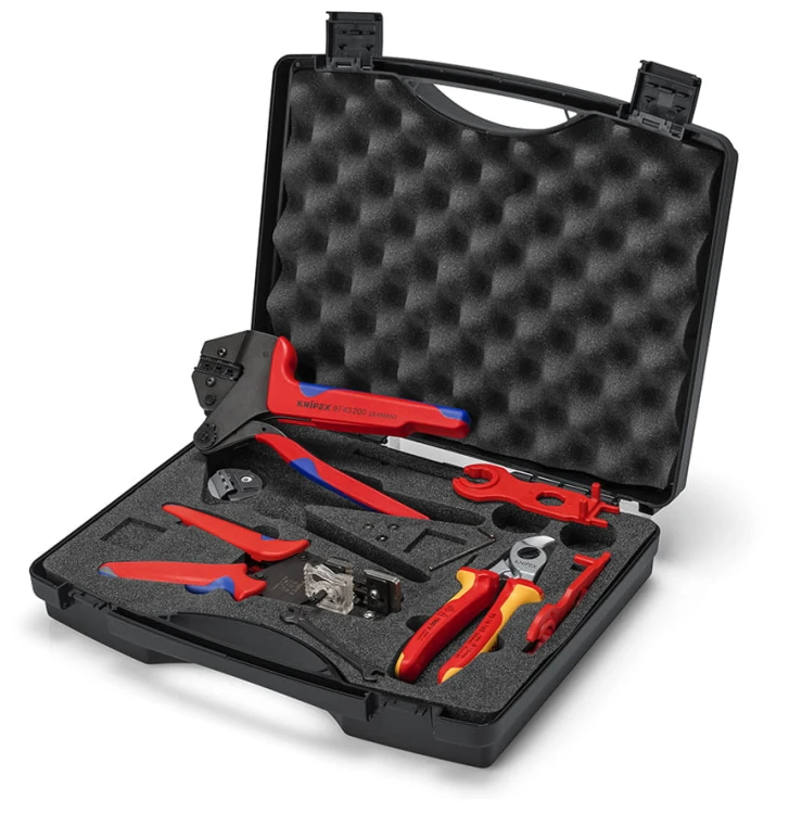 Walizka narzędziowa do fotowoltaiki Knipex 97 91 04 V01 - wyposażenie