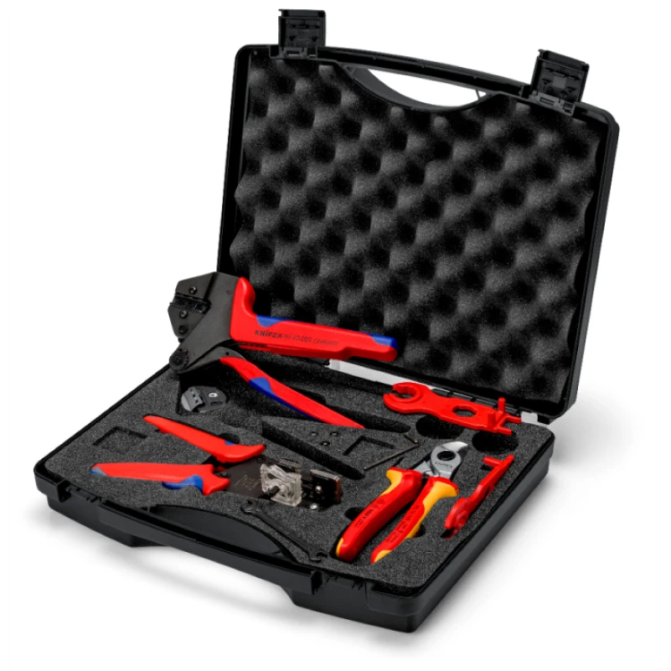 Walizka narzędziowa do fotowoltaiki Knipex 97 91 04 V02 - wyposażenie walizki