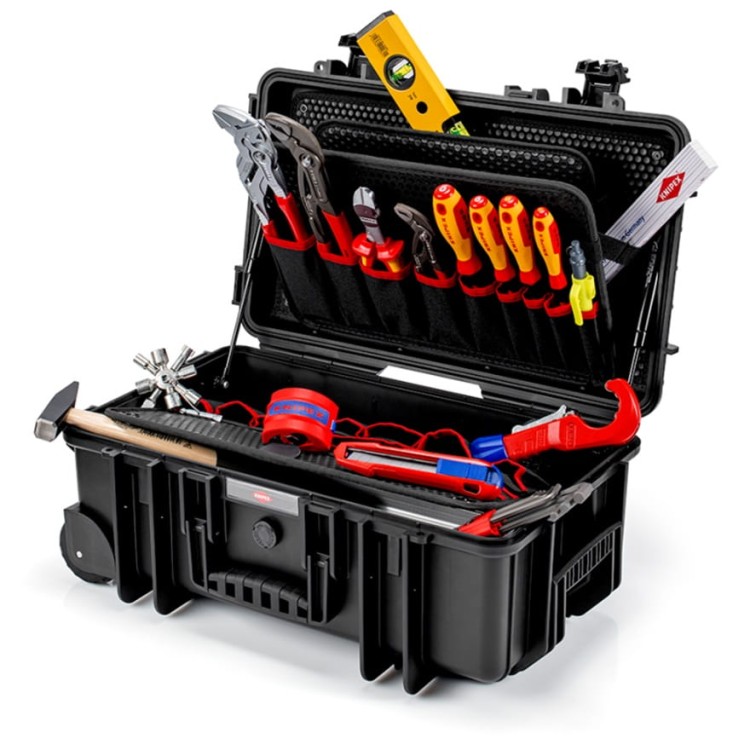 Walizka narzędziowa Robust26 Move do zastosowań w branży sanitarnej Knipex 00 21 33 S - 1