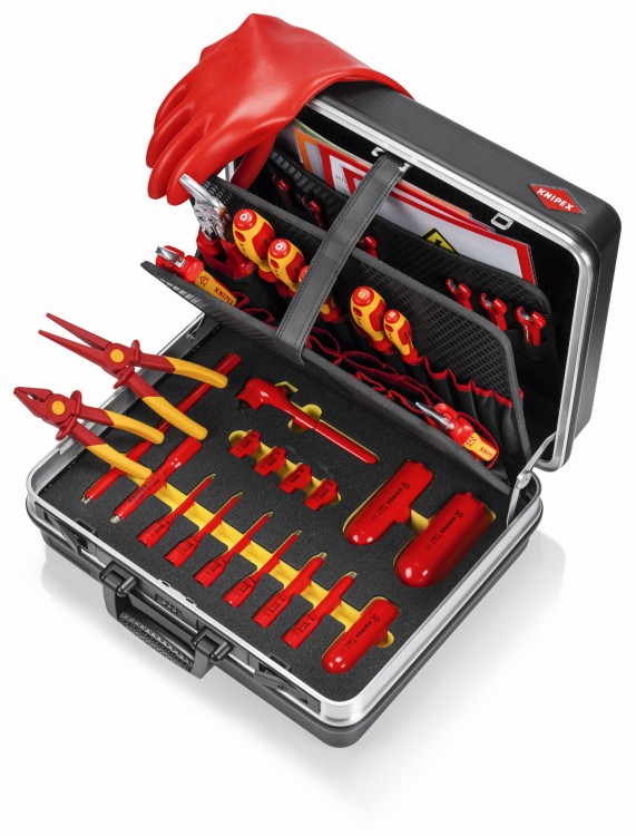 Walizka narzędziowa Basic do pojazdów elektrycznych Knipex 00 21 05 EV - 1
