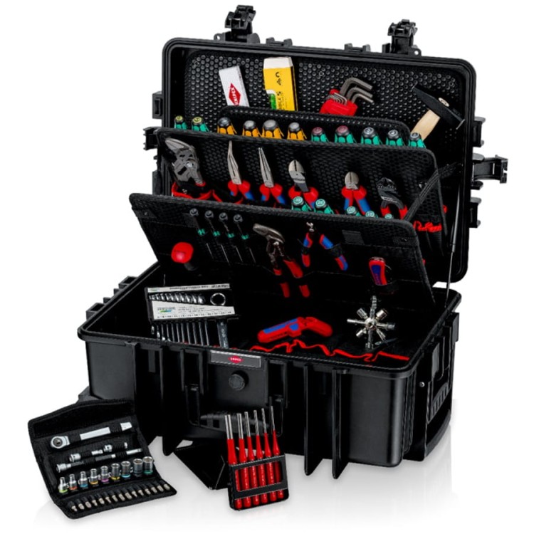 Walizka narzędziowa Robust45 Move dla elektryków Knipex 00 21 37 M - 2