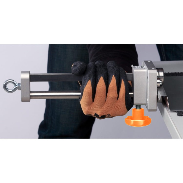 Bender pojedynczy 200 mm z dwoma rolkami Edma - w użyciu