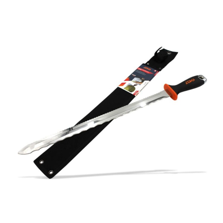 Nóż do cięcia wełny mineralnej oraz innych materiałów izolacyjnych 420 mm Edma - 2