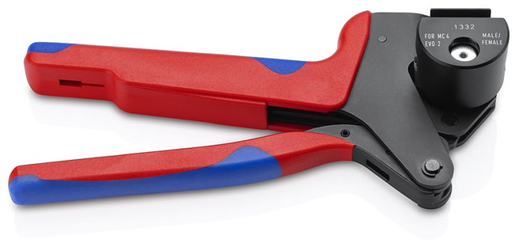 Szczypce zagniatające (praska) typu Crimp System N, do wymiennych matryc zagniatających Knipex 97 43 66 EVO - 3