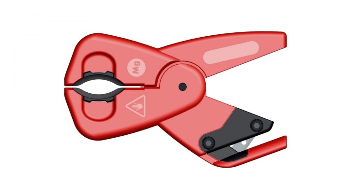 Obcinak do rur falistych z tworzywa sztucznego 14-45 mm Montero E612-1445