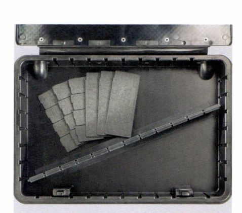 Dno-pojemnik z kieszonkami, do walizek Parat serii Classic - ruchome przegrody