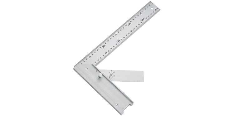 Kątownik stolarski Profi z regulowaną podziałką Scala 415