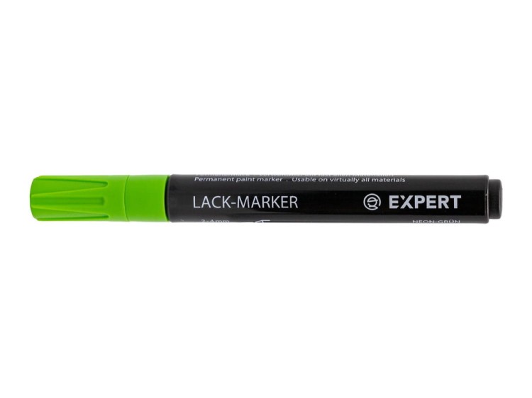 Marker z lakierem EXPERT - zielony neonowy - 1