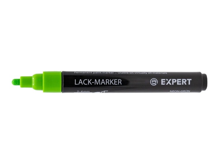 Marker z lakierem EXPERT - zielony neonowy - 2