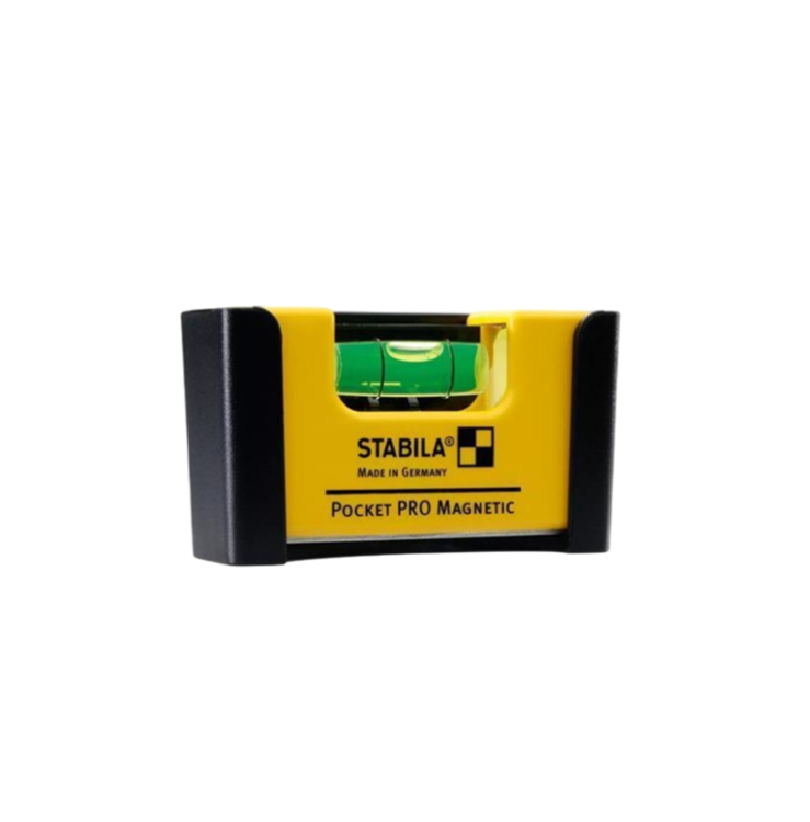 Młotek dekarski Picard w zestawie z miarą i poziomnicą kieszonkową Stabila - poziomnica kieszonkowa Stabila