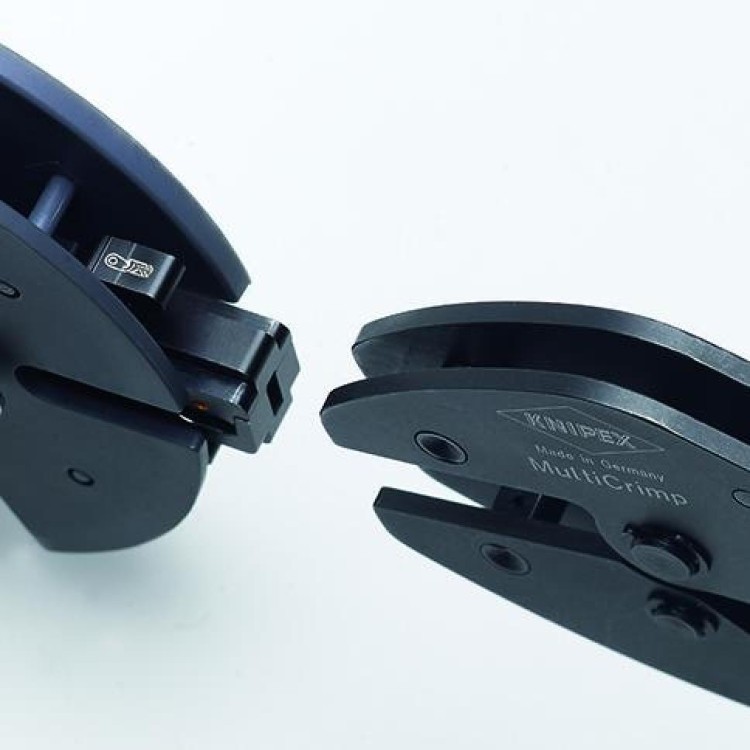 Szczypce zagniatające (praska) z wymiennymi matrycami do końcówek kablowych MultiCrimp® Knipex 97 33 LE  - 9