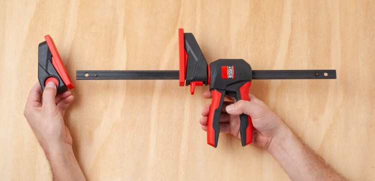 Zestaw 2 ścisków (zacisków) jednoręcznych szybkomocujących z uchwytem obrotowym 110/40 mm Bessey EZ360S-11SET - 3