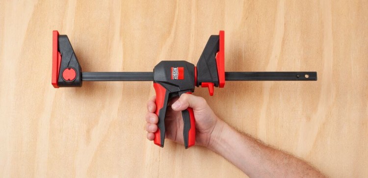Zestaw 2 ścisków (zacisków) jednoręcznych szybkomocujących z uchwytem obrotowym 110/40 mm Bessey EZ360S-11SET - 10