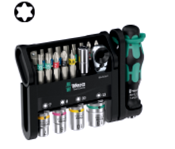 Zestaw Tool-Check Modular Set 1, 50-cz. Wera 049020 - 17